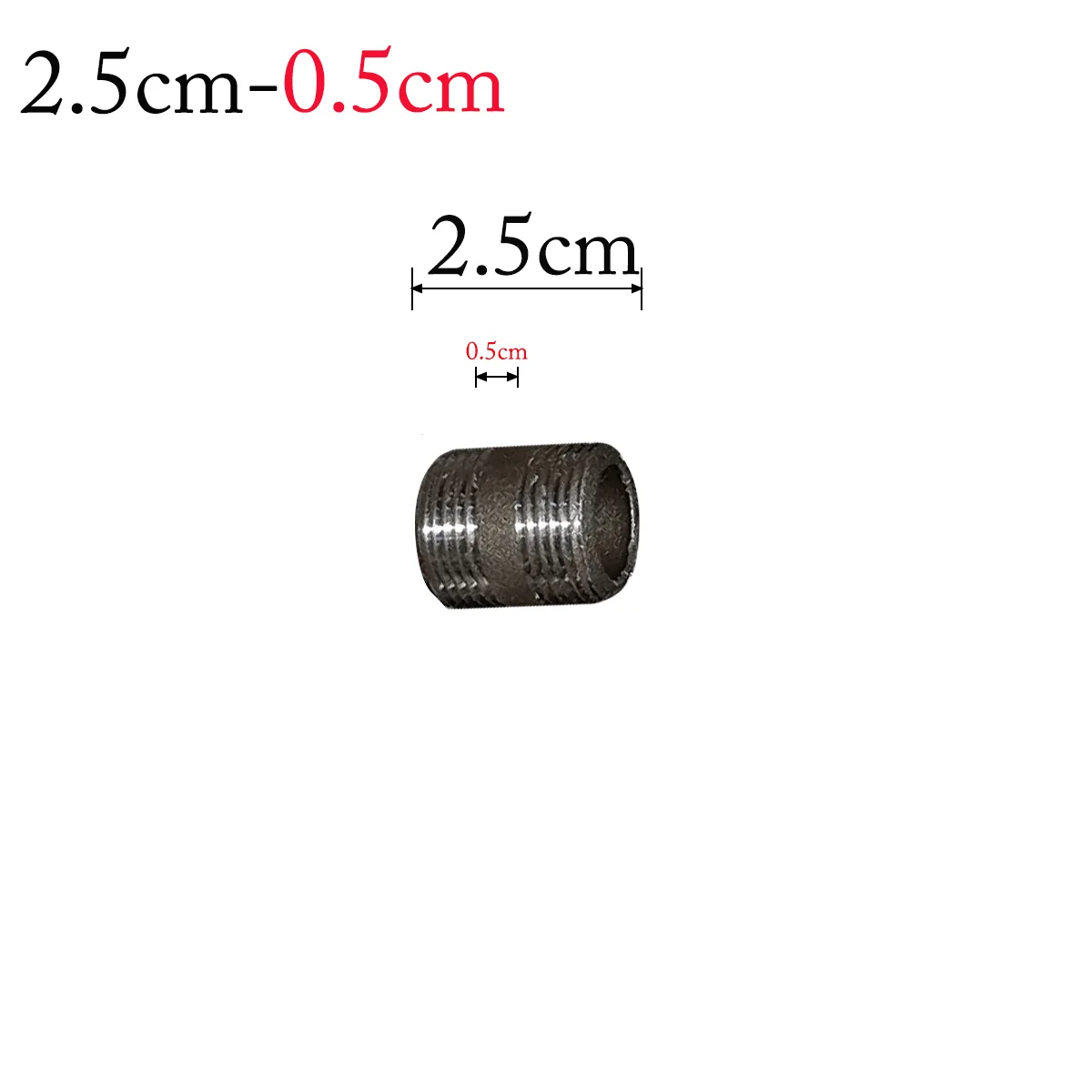 Rohrbeleuchtungszubehör Eisengewinderohr-2.5cm-0.5cm~1962 – Bild 2