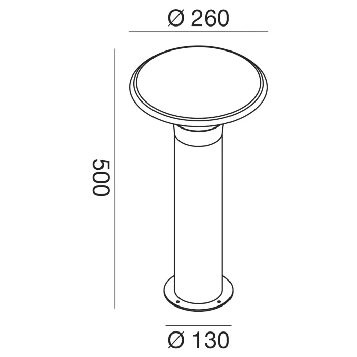 Pollerleuchte Ruby – Bild 6